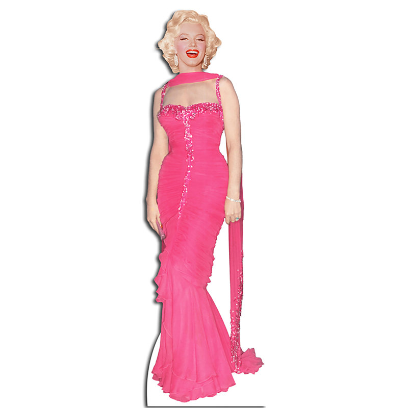 Accroche en carton gown soirée marilyn monroe