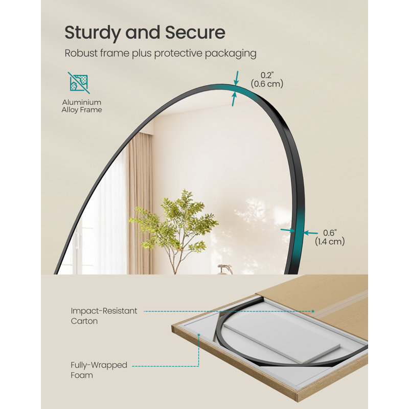 Metal Rectangle Mirror