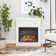 Tereza 29.7'' W Electric Fireplace