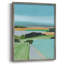 «Bright Coloured Countryside III», reproduction encadrée - bois massif-1493928120