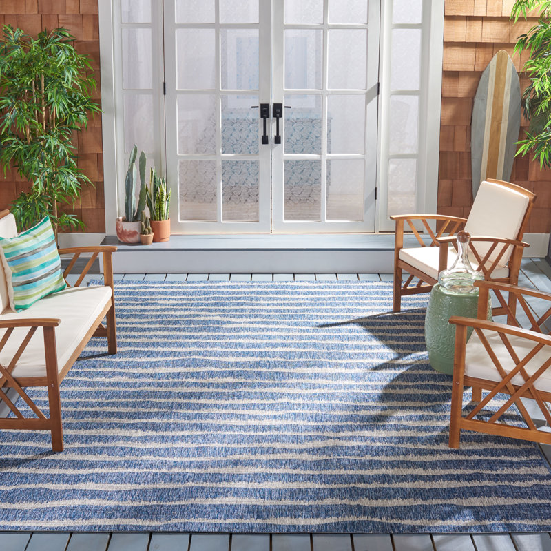Tapis d'intérieur / extérieur Mckinney Performance, Rectangle 4 pi x 5 pi 7 po