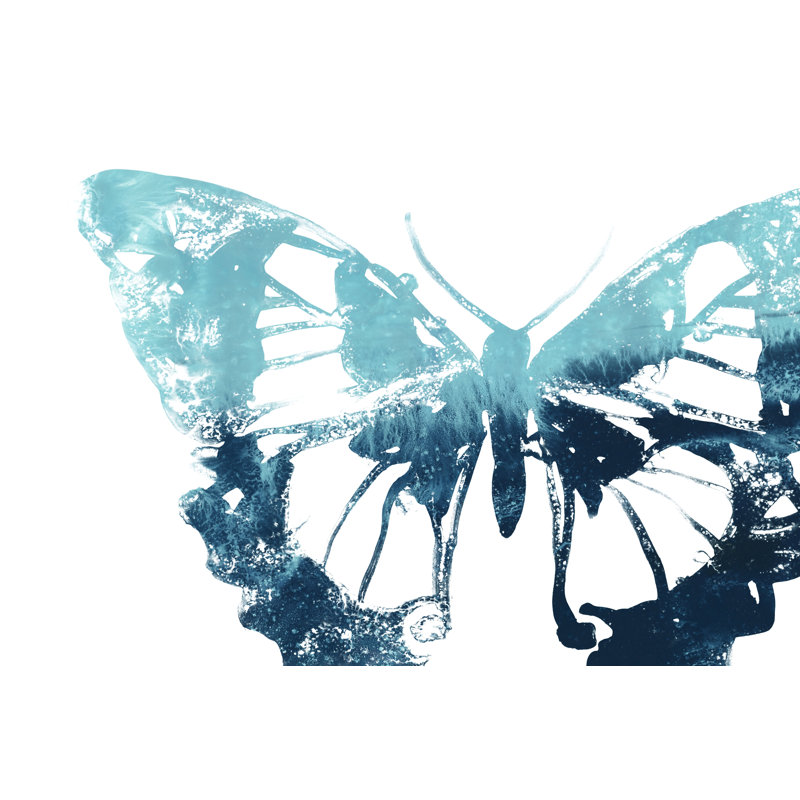 Butterfly Imprint I by June Erica Vess - Painting, 81 cm H x 122 cm W, Wrapped Canvas