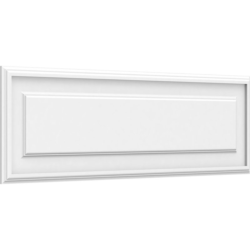 Legacy Raised Decorative Wall Panel, 12"H x 40"W x 0.63"D