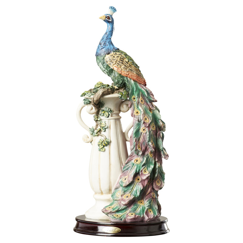 Peacocks Animals Figurines & Sculptures