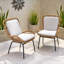 Ensemble de 2 chaises de patio avec coussins Mccaskill-1980708373