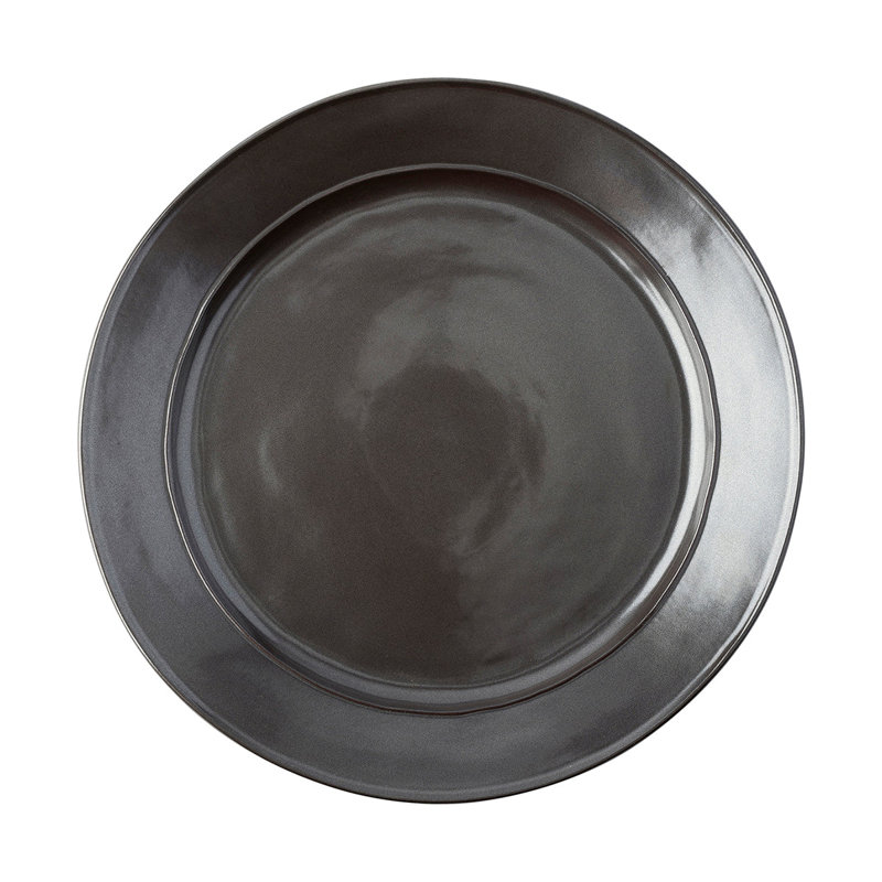 Pewter Stoneware 16 - Piece Place Setting