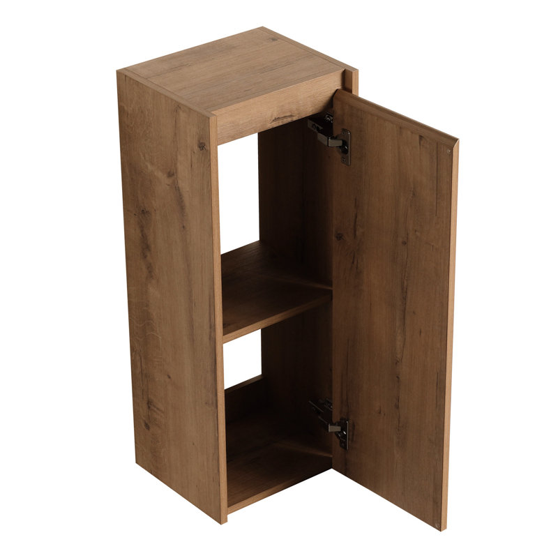 Armoire de salle de bain contemporaine 12 po, à fixation murale, à fermeture douce et élégante avec option