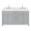 Ensemble de meuble-lavabo double 61 po Abbate-85364210