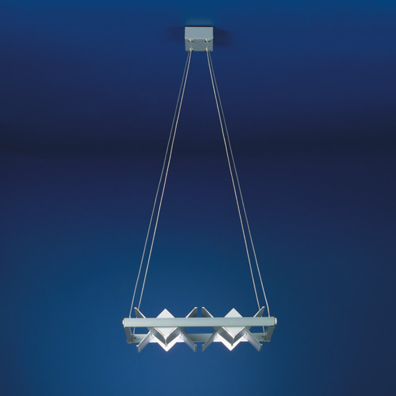 Loft 4-Light Kitchen Island Geometric Pendant