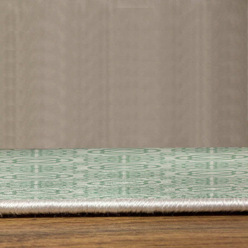 Tapis vert Reseda, Rectangle 6 pi 6 po x 9 pi 6 po