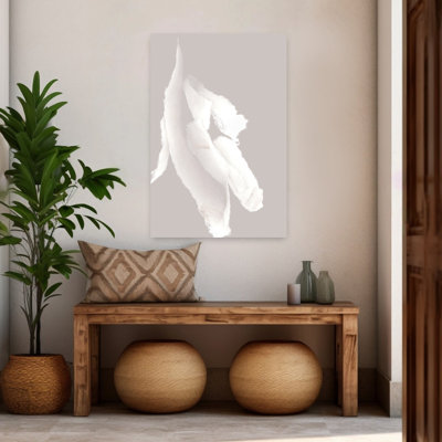 Whispering Paper I Abstract Delicate Organic Art