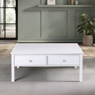 Cintron Solid Wood Coffee Table with Storage