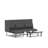 QT Adaptable Lounge Sofa, Chaise-106900866-106900876