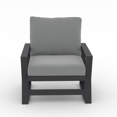 Malibu Deep Seating Chair, White