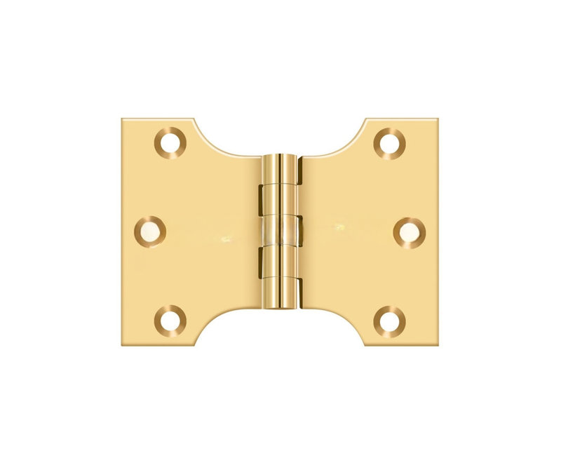 Hinge, PVD Polished Brass