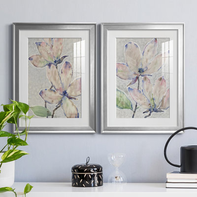 " Blossom Study I " 2 - Pieces Painting Print
