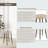 Upholstered With  Footrest For Kitchen Island Bar Stools (Set of 6)-481976812