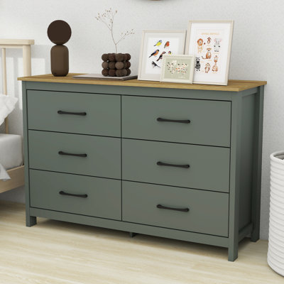 Pruitt 6 Drawer Dresser