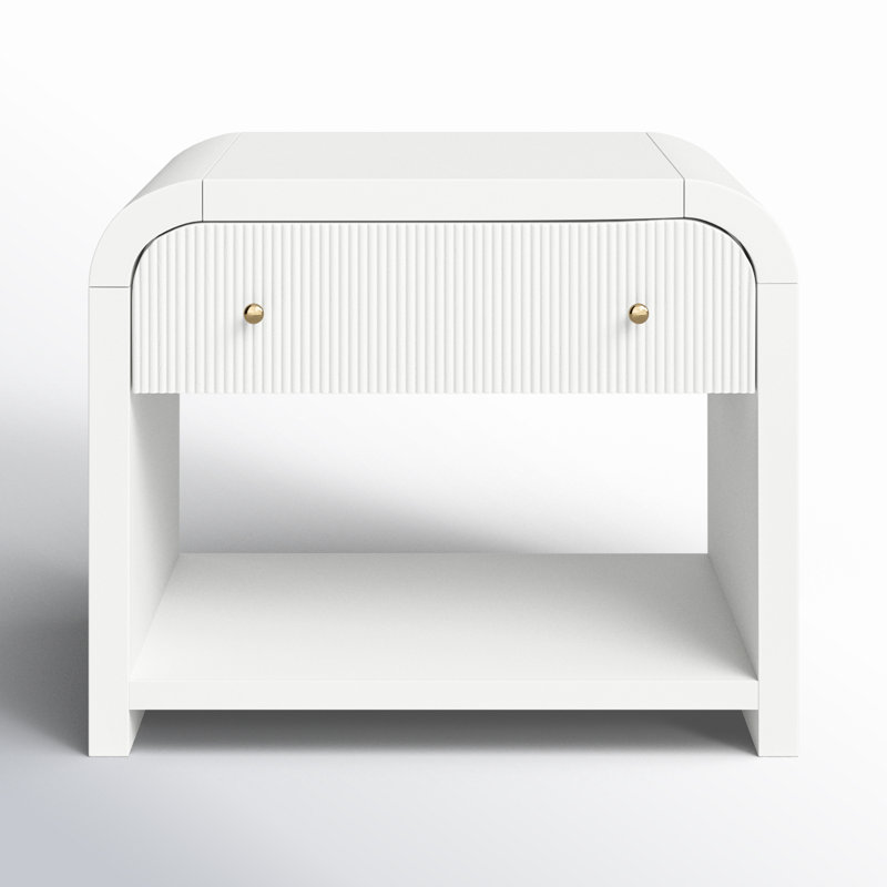Liabella 1 - Drawer Nightstand, White