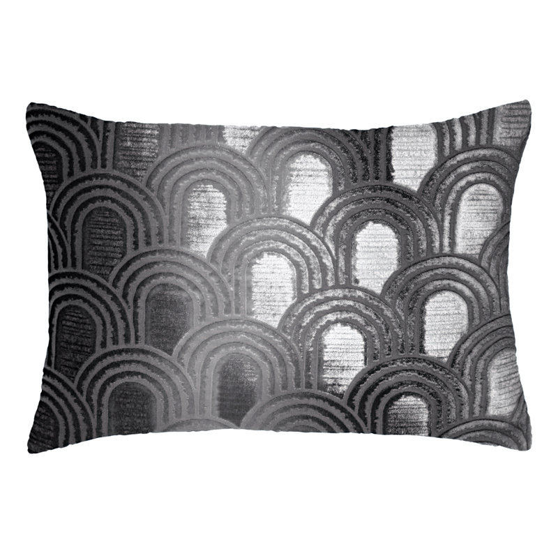 Endless Square Velvet Pillow, Thistle, Rectangle 14"H x 20"W