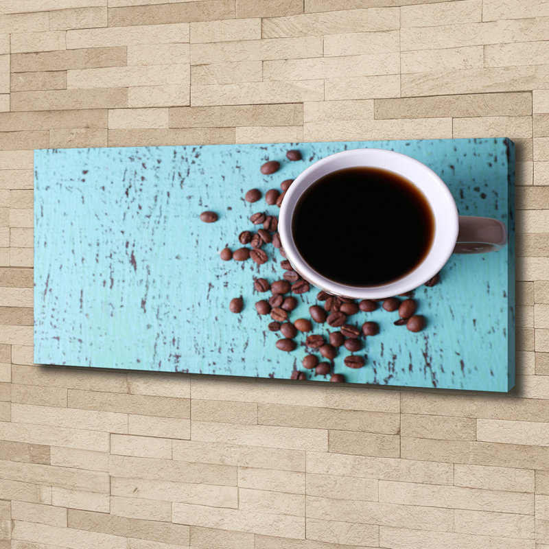 Black Coffee - No Frame Print on Canvas