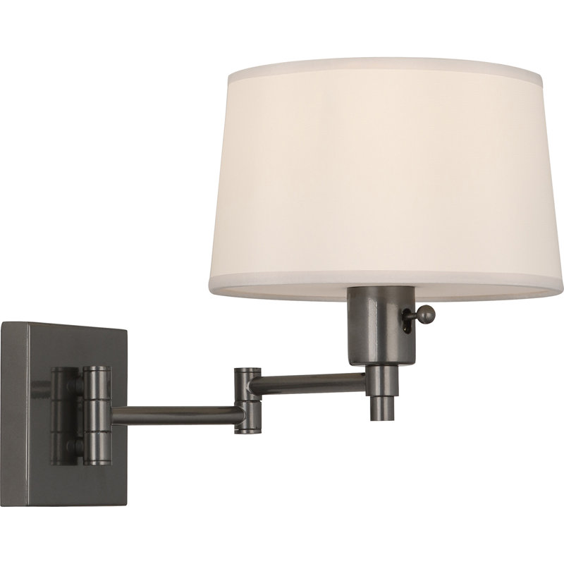 Real Simple Steel Swing Arm Sconce, Gunmetal