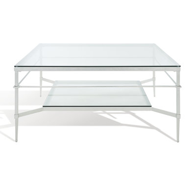 Vera Glass Square Coffee Table