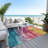 Machine Washable Indoor/Outdoor Claudian ACN1477 Merlot Rug-109534083