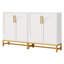 Buffet moderne avec tablettes réglables