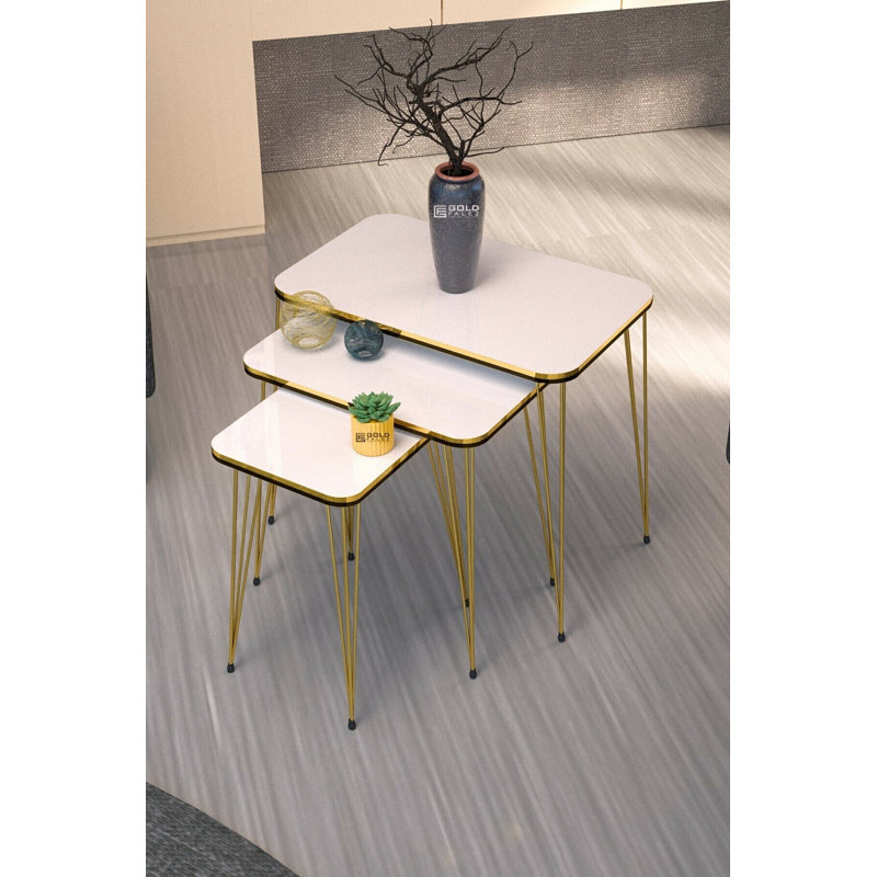 Ayleen 24cm Console Table, White