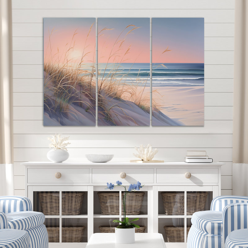 Ensemble de salon Ocean Wall Serenity, H 40 po x l 60 po x P 1 po