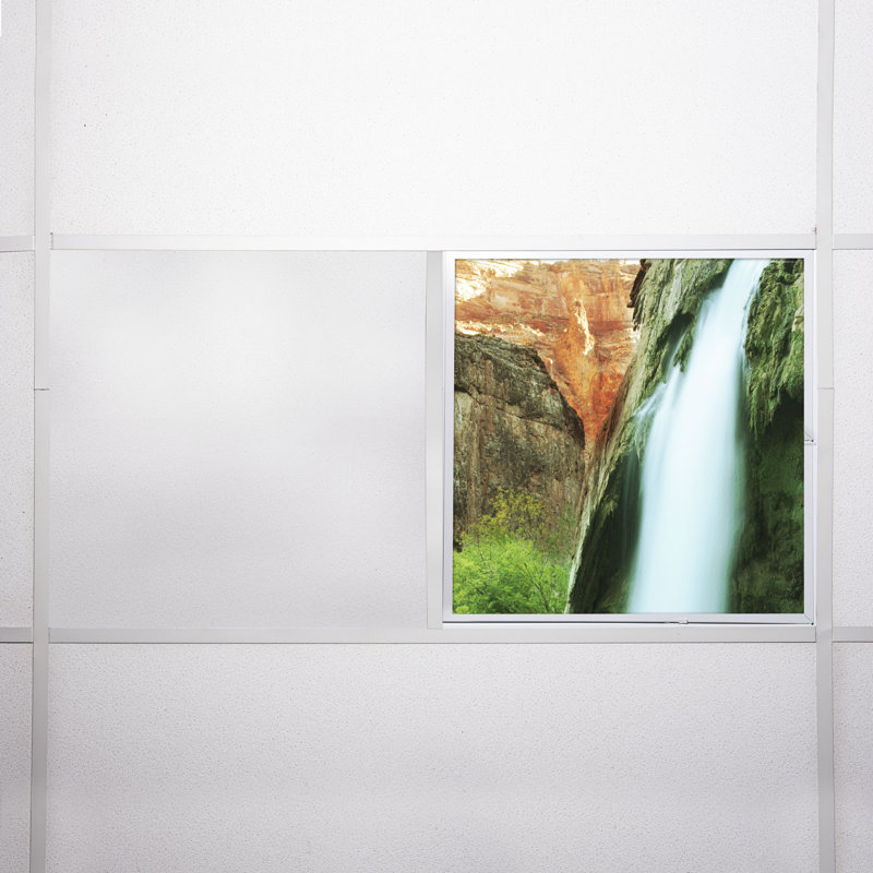 Couvre-lumière décoratif cascade flexible