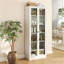 Armoire de cuisine en métal - 72 po de hauteur avec 5 tablettes réglables pour cuisine / garde-manger / salle de bain