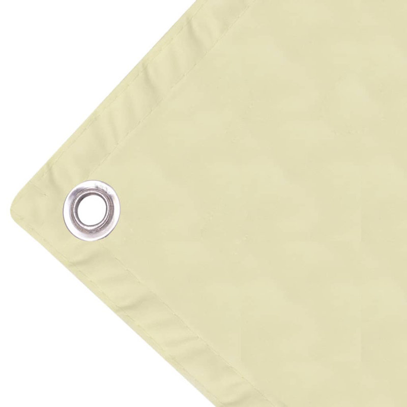 Tissu Oxford Vidaxl, L 236,2 po x P 29,5 po, Crème