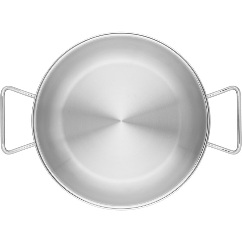 Pro 30 cm / 12 pouces Wok en acier inoxydable 18/10