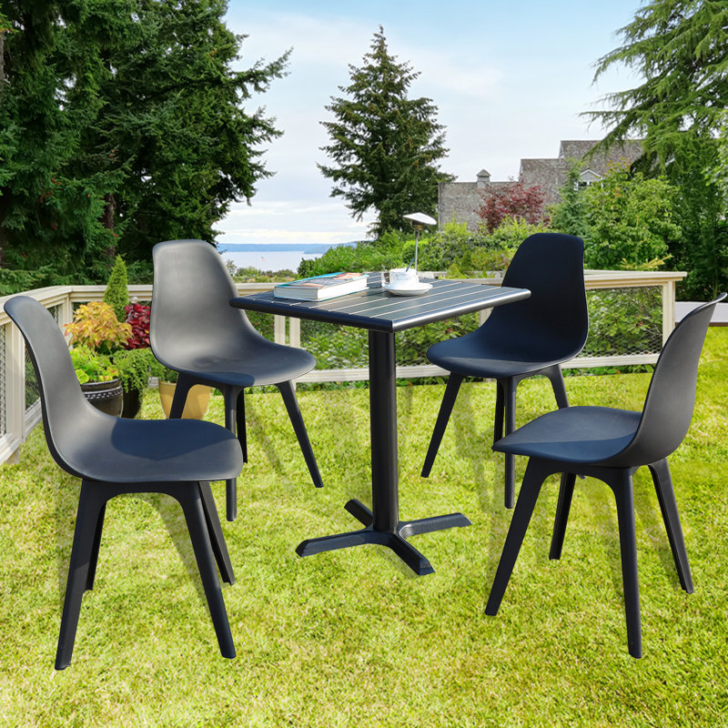 Garden Chair Set of 2 Dining Chairs Balcony Patio Chair Painesville