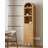 67" Farmhouse Arched Storage Tower  With  Door And Drawer-509809166