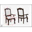 Table de salle à manger rectangulaire formelle 5 pièces avec rallonge extensible et riche finition brun café foncé, base à double piédestal finement sculptée, ensemble en bois massif-1308121885