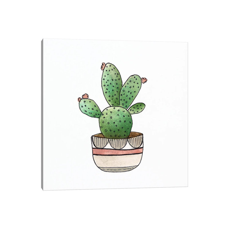 Boho Greenery III by Tava Studios - Wrapped Canvas Gallery-Wrapped Canvas Giclée, 93.98cm H x 93.98cm W