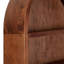 Minx Oval Solid Mango Wood Accent Wall Shelf-792270574