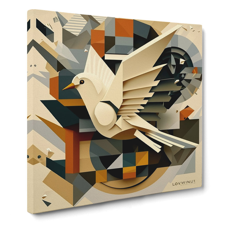 Dove Constructivism - Wrapped Canvas