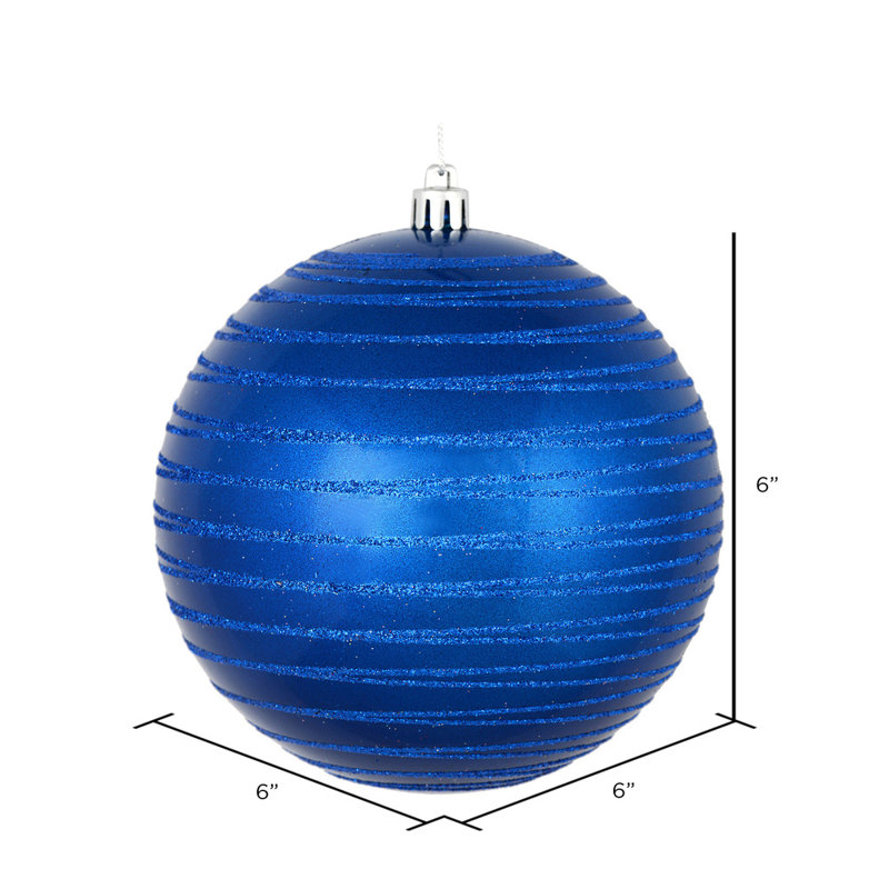 Ornement boule de bonbon, Bonbons, bleu
