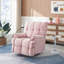 Fauteuil simple et moderne, siège comtable rose, le siège est doux et confortable-885856858