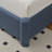 Juanetta 51.8" High Headboard Upholstered Platform Bed With 2 Large Wooden Storage Drawers, Blue, Queen Size-790409092-790407253