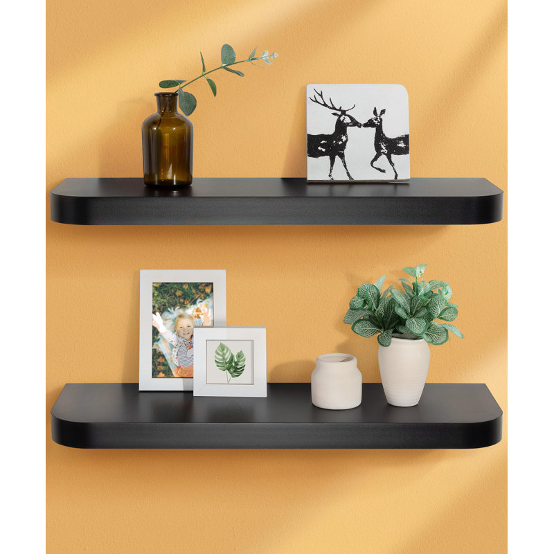 Babrak Wood Floating Shelf