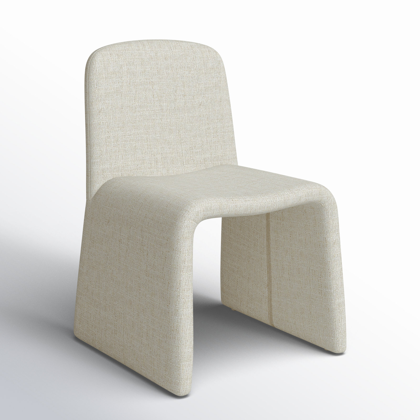 Holt Side Chair, Heather Beige Basketweave