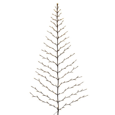 6' Wall Hanging LED Tree