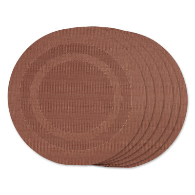 Canas Vinyl Round Placemat