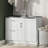 Hennessy All-In-One 46-inch Laundry Utility Sink and Cabinet