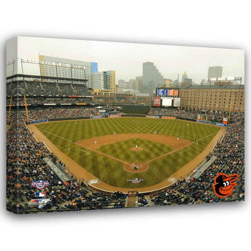 Camden Yards, Baltimore Orioles - Jour d'ouverture de 2008, H 19 po x l 24 po